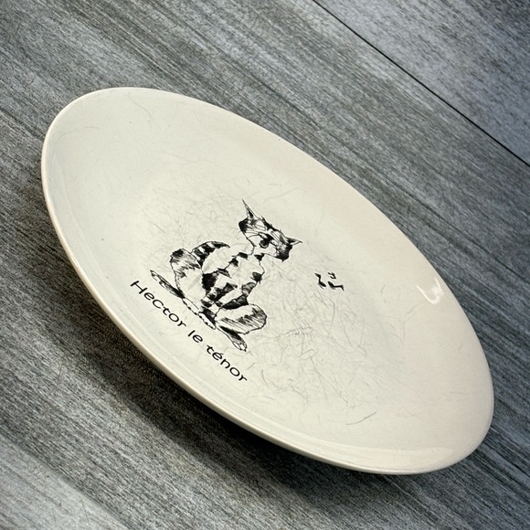 Cats Of Paris Kiss That Frog Cleen Hector The Tenor 8” Plate Hector Le Tenor - Picture 3 of 9